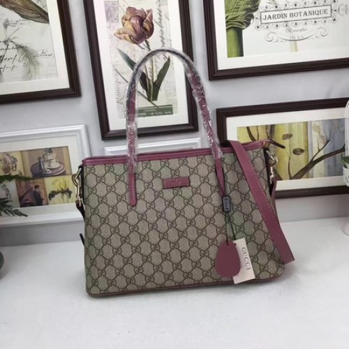 Gucci GG Supreme Canvas Tragetasche 353440 Rose