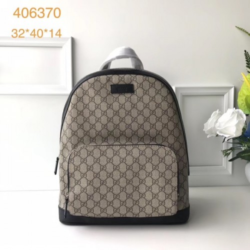 Gucci GG Supreme Rucksack 406370 Schwarz