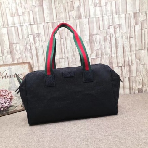 Gucci GG Supreme Canvas Reisetasche 146310 schwarz