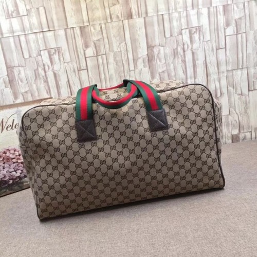 Gucci GG Supreme Canvas Reisetasche 146310 braun