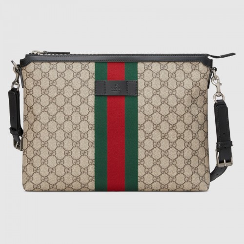 Gucci GG Supreme Canvas Umhängetasche 523335 apricot