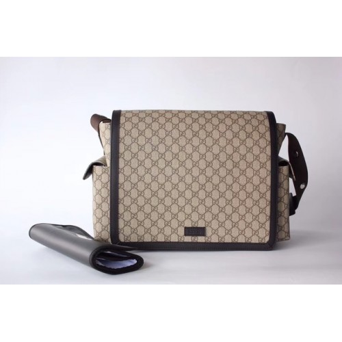 Gucci GG Supreme Wickeltasche 495909 braun