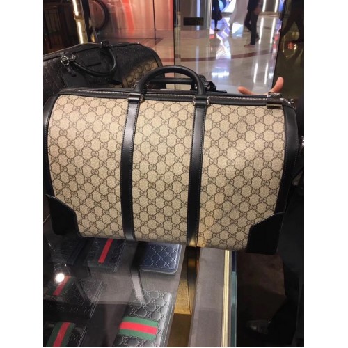 Gucci GG Supreme Reisetasche 406380 schwarz