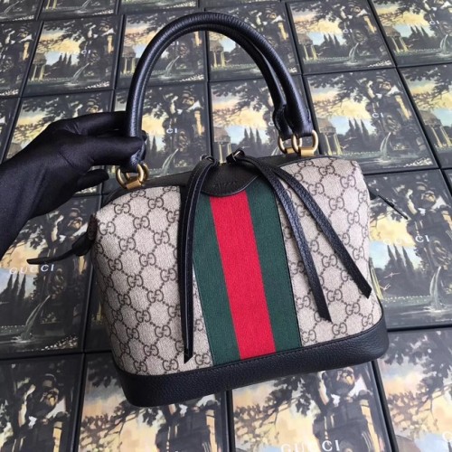 Gucci GG Canvas hochwertige Einkaufstasche 523433 schwarz