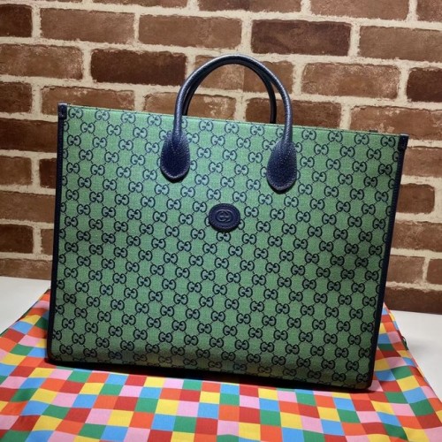 Gucci GG Einkaufstasche 659980 grün