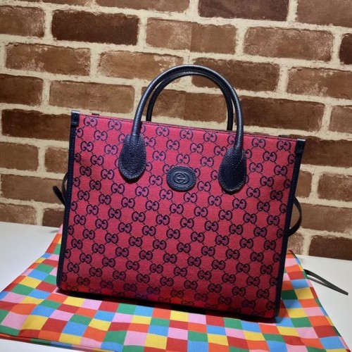 Gucci GG kleine Einkaufstasche 659983 rot