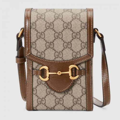 Gucci Horsebit 1955 Minitasche 625615 braun