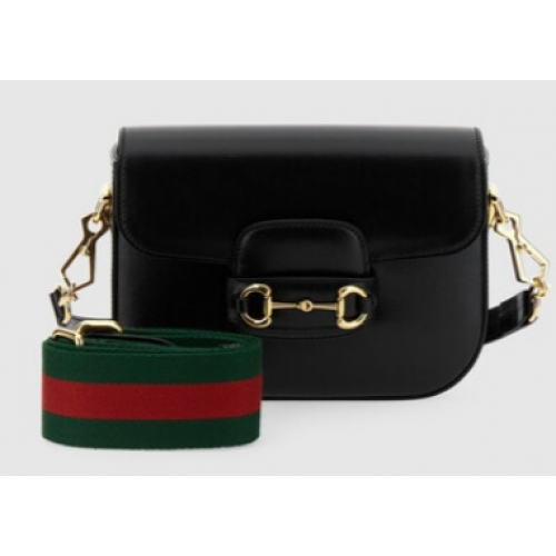 Gucci Horsebit 1955 Minitasche 658574 Schwarz