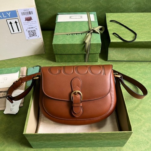 Gucci Horsebit 1955 Umhängetasche 675923 braun