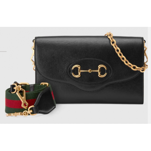 Gucci Horsebit 1955 kleine Tasche 677286 schwarz