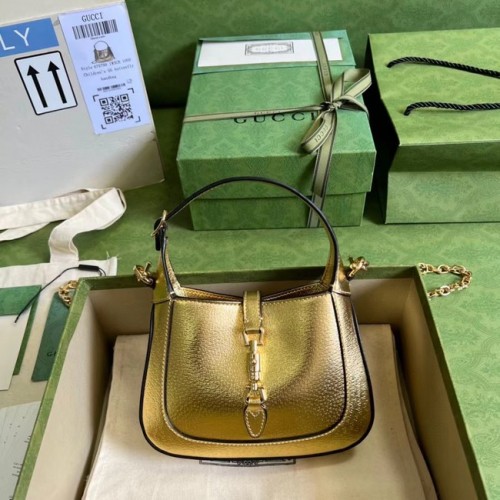 Gucci Jackie 1961 lahme Minitasche 675799 Gold