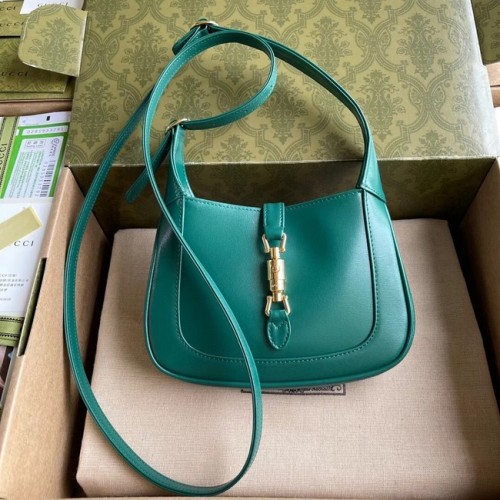 Gucci Jackie 1961 Mini-Hobo-Tasche 637091 grün