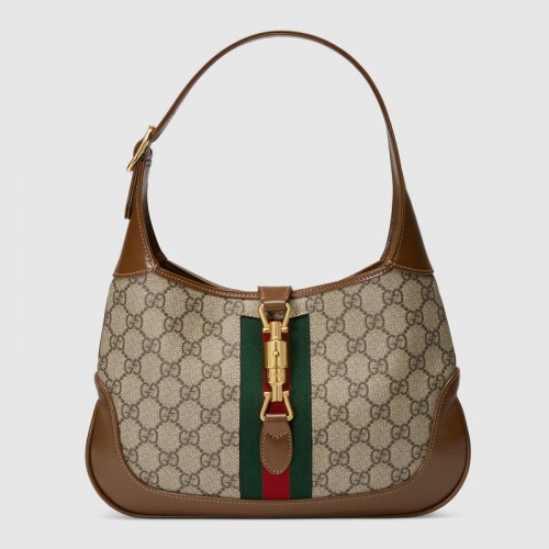 Gucci Jackie 1961 kleine Hobo-Tasche 636706 braun