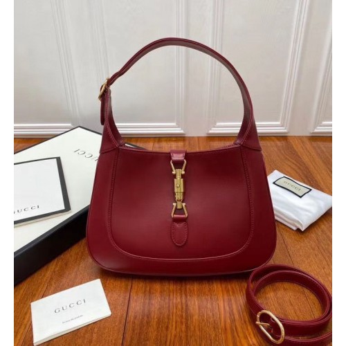 Gucci Jackie 1961 kleine Hobo-Tasche 636709 Rot