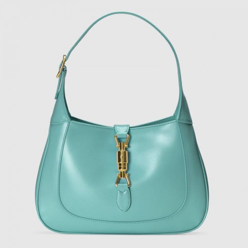 Gucci Jackie 1961 kleine Hobo-Tasche 636709 himmelblau