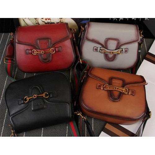 Gucci Lady Web Kalbsleder Umhängetasche 383848