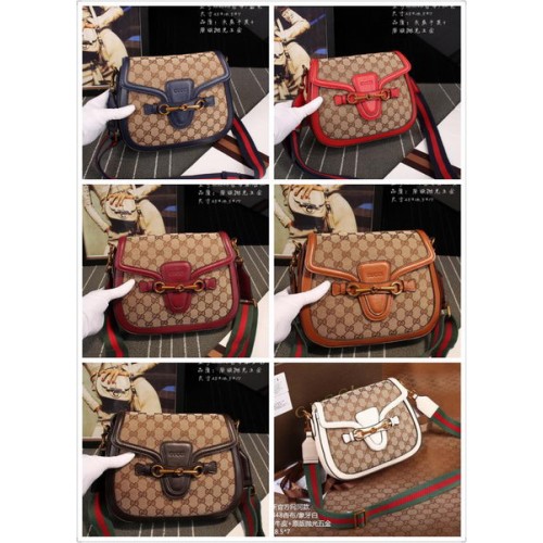Gucci Lady Web GG Canvas Umhängetasche 383848