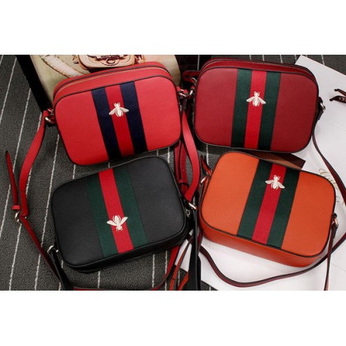 Gucci Schultertasche aus Leder 412008