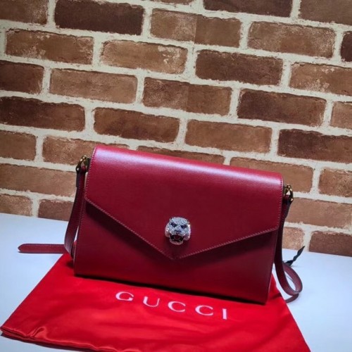Gucci Mittlere Umhängetasche 527857 rot