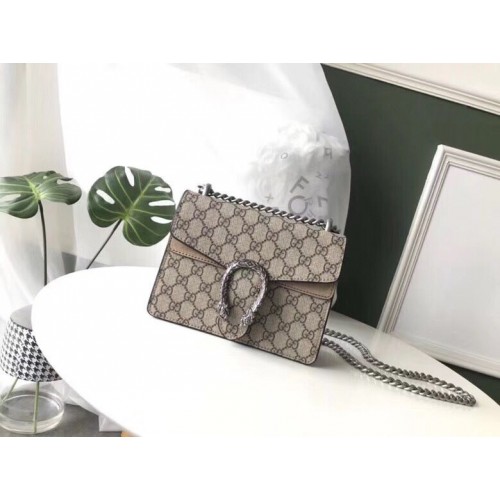 Gucci Mini Dionysus GG Canvas Umhängetasche 421970 Khaki