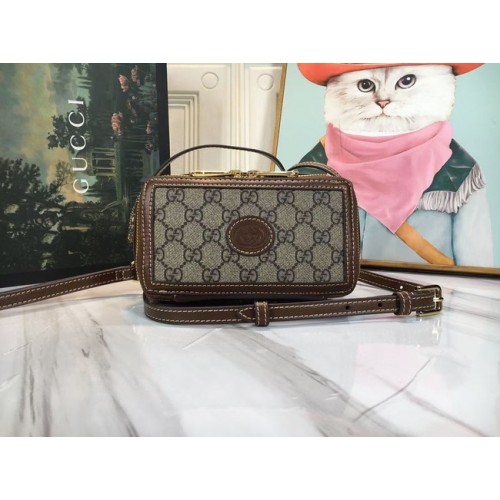 Gucci Mini Umhängetasche 671674 braun
