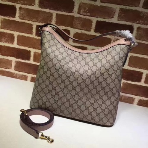 Gucci Miss GG Canvas Hobo Bag 414930 Rosa