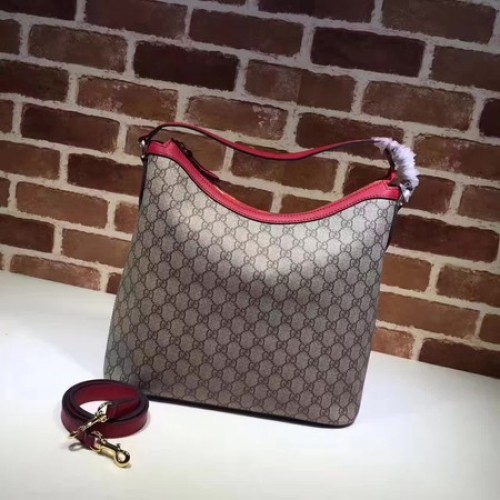 Gucci Miss GG Canvas Hobo Bag 414930 Rot