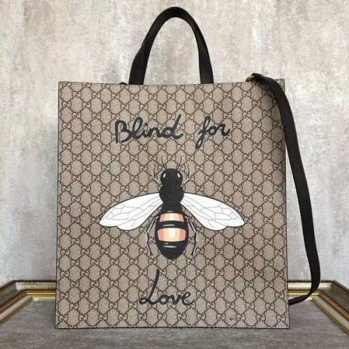 Gucci Now GG Canvas Tragetaschen 450950 Biene