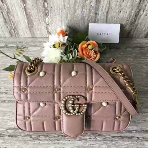 Gucci Now Marmont Mmatelasse Umhängetasche 443497