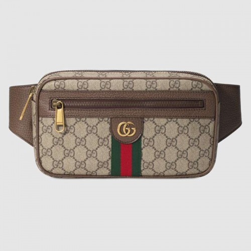 Gucci Ophidia GG Gürteltasche 574796 braun