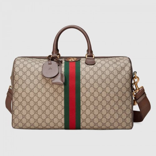 Gucci Ophidia GG Medium Reisetasche 547953 braun
