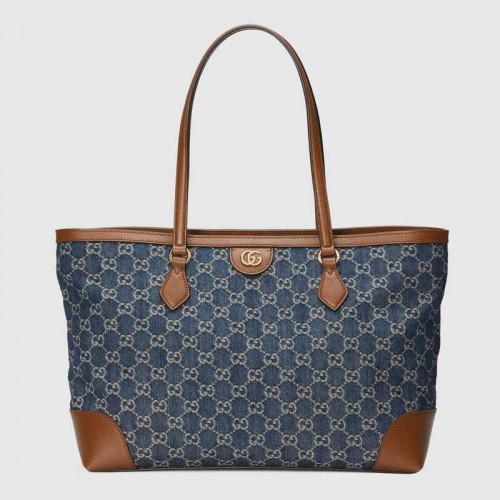Gucci Ophidia GG Medium Tote 631685 Dunkelblau