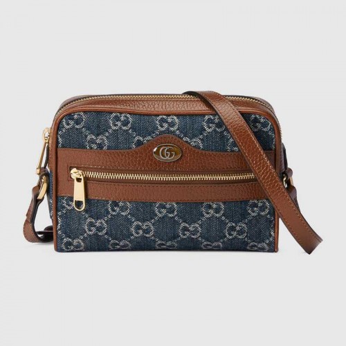 Gucci Ophidia GG Minitasche 517350 Dunkelblau