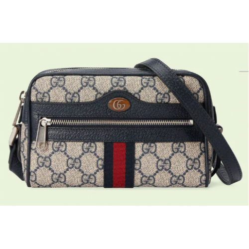 Gucci Ophidia GG Minitasche 517350 Saphirblau