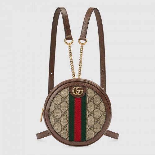 Gucci Ophidia Serie GG Mini Rucksack 598661 braun