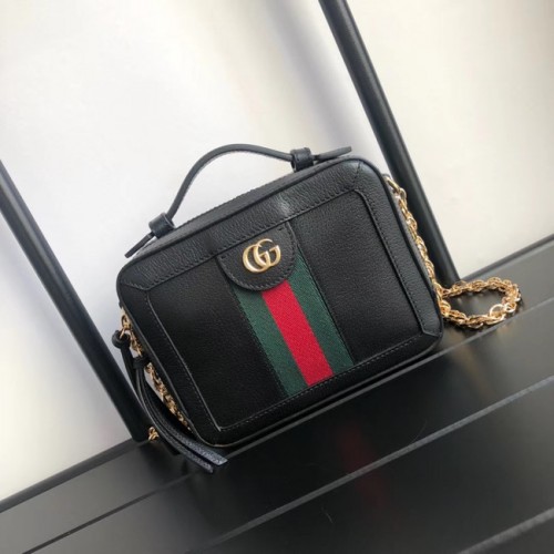 Gucci Ophidia Serie GG Mini Umhängetasche 602576 schwarz