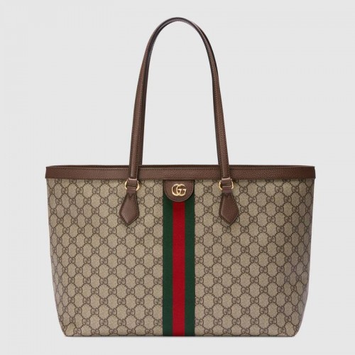 Gucci Ophidia Serie Medium GG Tote Bag 631685 braun