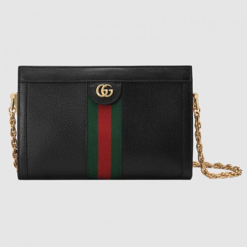 Gucci Ophidia kleine Umhängetasche 503877 schwarz