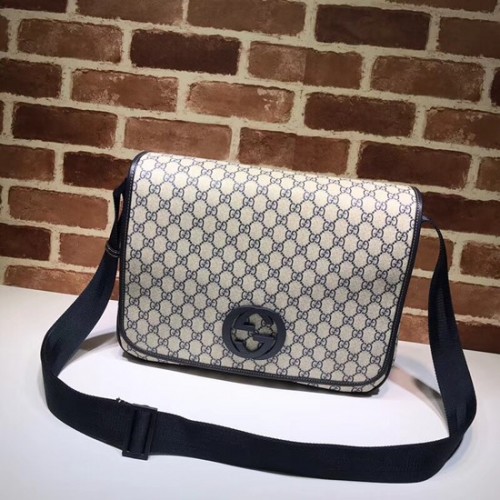 Gucci PVC GG Canvas Umhängetasche 222291 blau