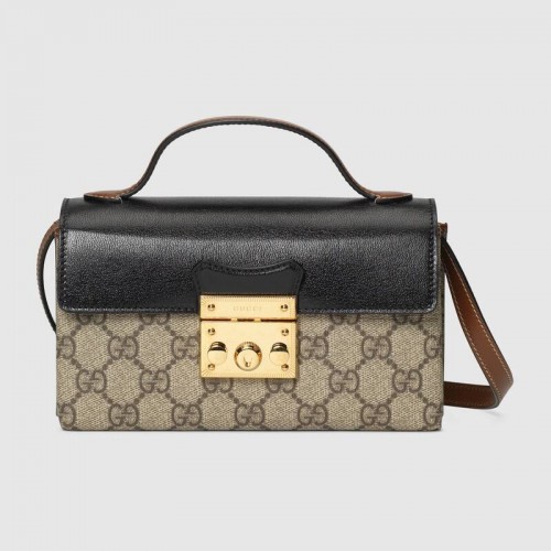 Gucci Padlock Minitasche 652683 schwarz