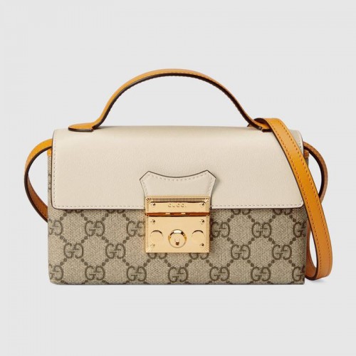 Gucci Padlock Minitasche 652683 weiß