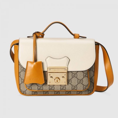 Gucci Padlock Minitasche 658487 weiß