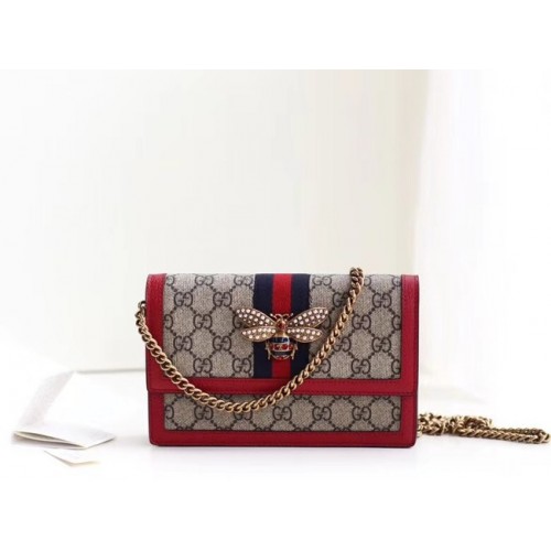 Gucci Queen Margaret GG Minitasche 476079 rot