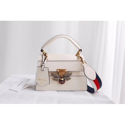 Gucci Queen Margaret kleine Henkeltasche 476541 weiß