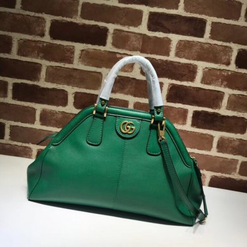 Gucci RE mittelgroße Henkeltasche Style 516459 grün