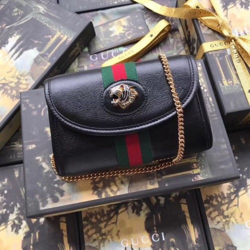 Gucci Rajah Minitasche 573797 Schwarz