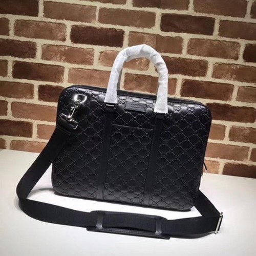 Gucci Signature Ledertasche 451169 Schwarz