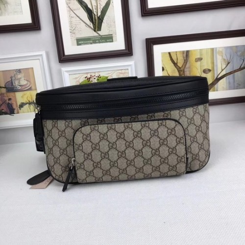 Gucci Soft GG Supreme Gürteltasche 406372 schwarz