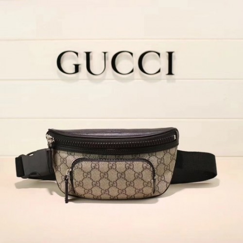 Gucci Soft GG Supreme Gürteltasche 450946 schwarz