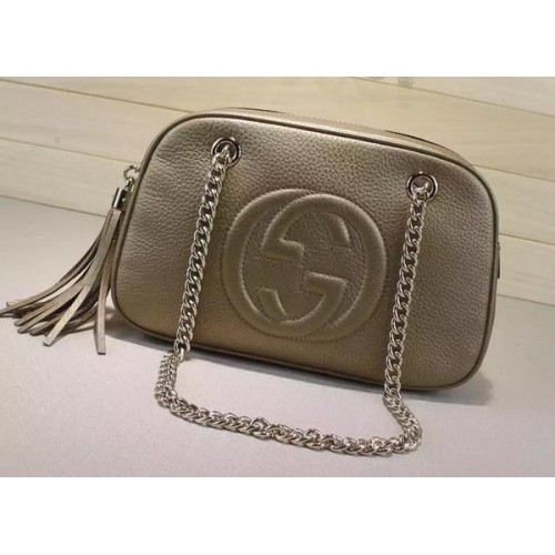 Gucci Soho Umhängetaschen 308983 Bronze